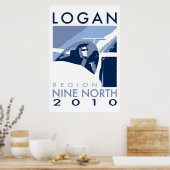 Logan Region 9 Poster (Keuken)