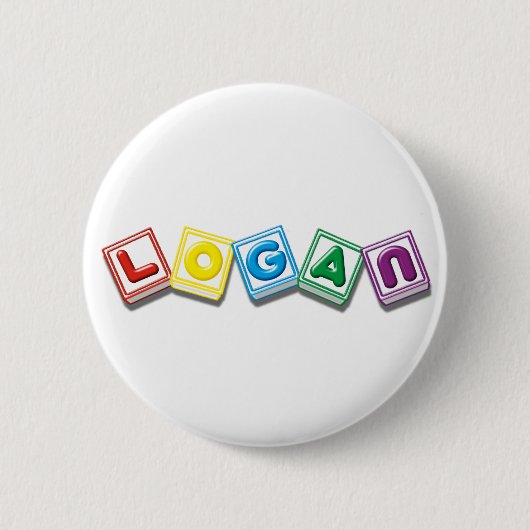 Logan Ronde Button 5,7 Cm (Voorkant)