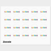 Logan Ronde Sticker (Vel)