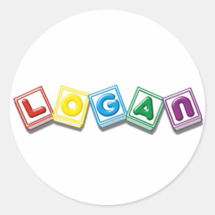 Logan Ronde Sticker