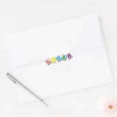 Logan Ronde Sticker (Envelop)