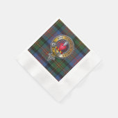 Logan Tartan & Badge Servet (Hoek)