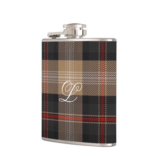 Logan Tartan Flask Heupfles (Links)