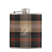 Logan Tartan Flask Heupfles (Voorkant)