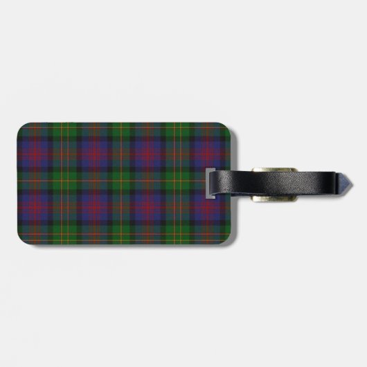 Logan Tartan Plaid Bagagelabel (Achterkant horizontaal)