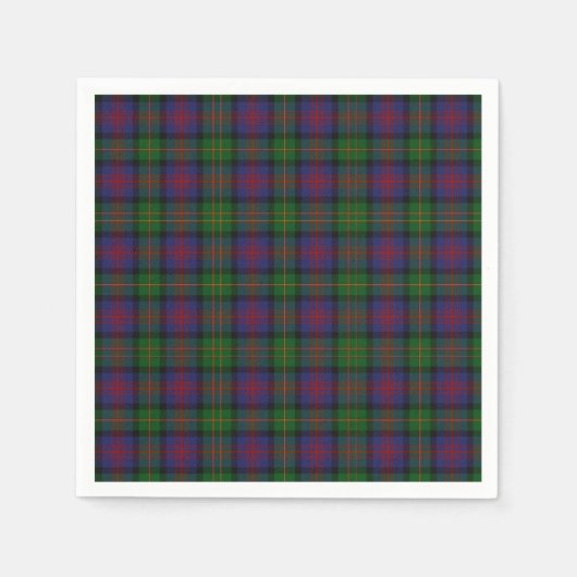 Logan Tartan Plaid Papieren servetten (Voorkant)
