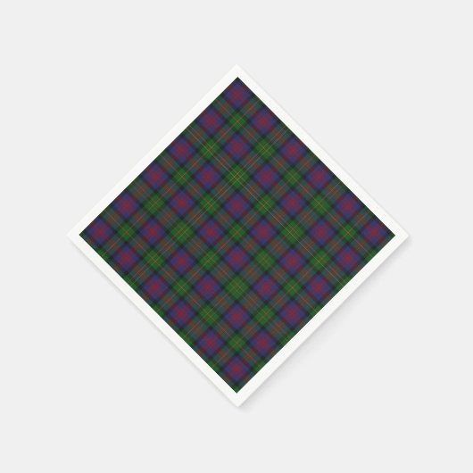 Logan Tartan Plaid Papieren servetten (Hoek)