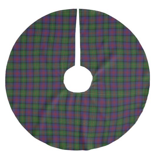 Logan Tartan Pset Tree Skirt Kerstboom Rok (Voorkant)