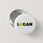Logan Tennis Ronde Button 3,2 Cm (Voorkant /achterkant)