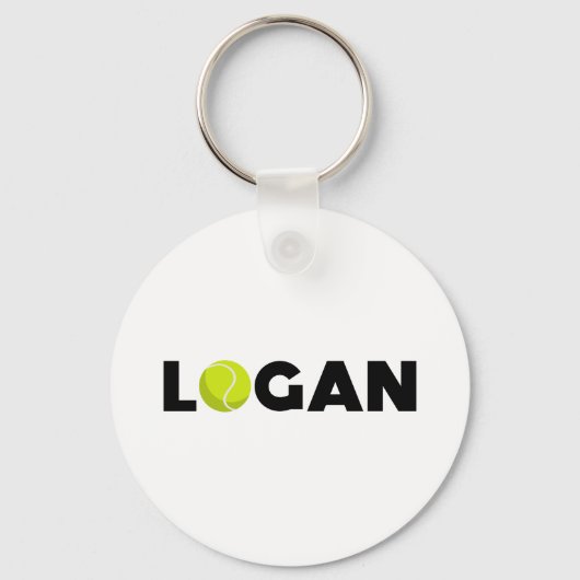 Logan Tennis Sleutelhanger (Voorkant)