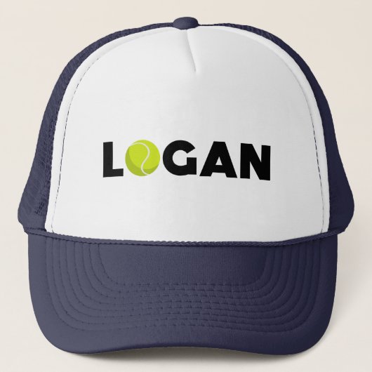 Logan Tennis Trucker Hat Trucker Pet (Voorkant)