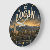 Logan Utah college town Grote Klok (Hoek)