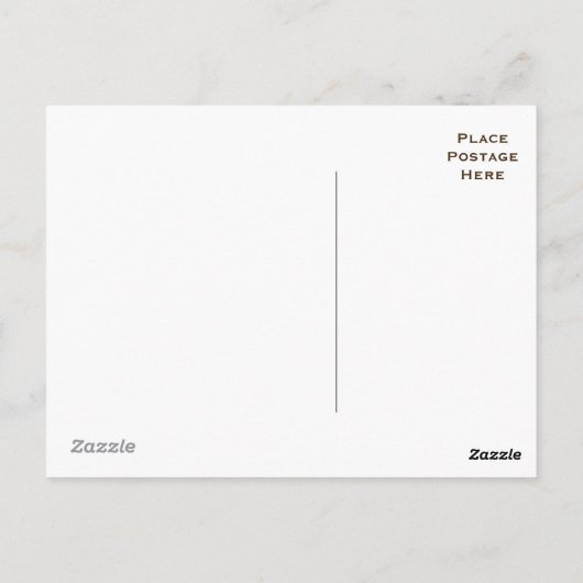 Logan, Utah LDS Tempel Briefkaart (Achterkant)