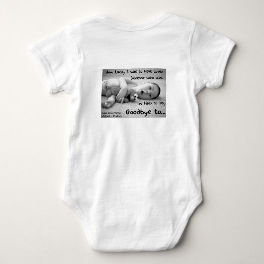 Logan's broertje romper (Achterkant)