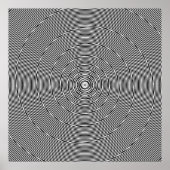 Logarithmic and Linear Spiral combo var 2 Poster (Voorkant)