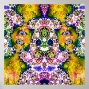 Logaritmische archetype Variatie 3 Kunstafdrukken Poster