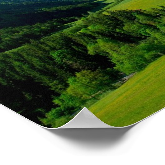 Logarska dolina Slovenië Poster (Hoek)