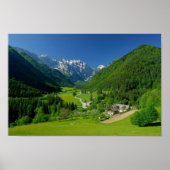 Logarska dolina Slovenië Poster (Voorkant)