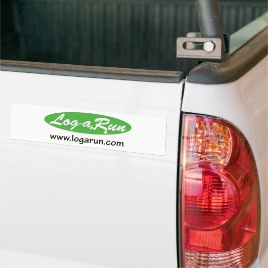 Logarun.com bumpersticker (Op Truck)