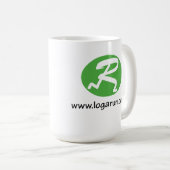 Logarun.com Coffee-Mok Koffiemok (Voorkant rechts)