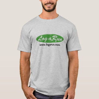 Logarun Logo Grey T-Shirt