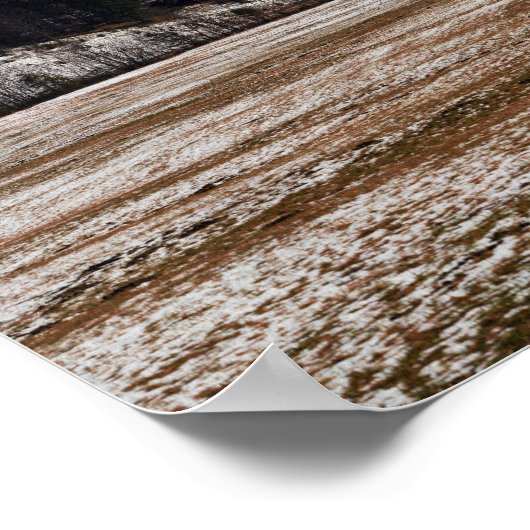 Logarvallei in Slovenië Poster (Hoek)