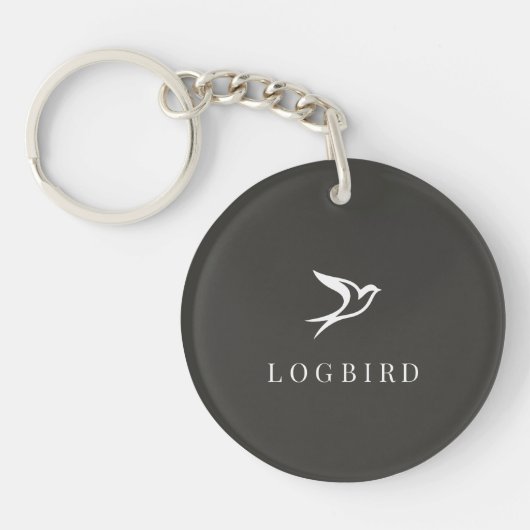 LOGBIRD — Acrylic Keychain (Voorkant)