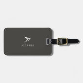 LOGBIRD — Bagage Label (Voorkant horizontaal)