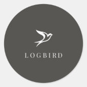LOGBIRD — Sticker (Voorkant)
