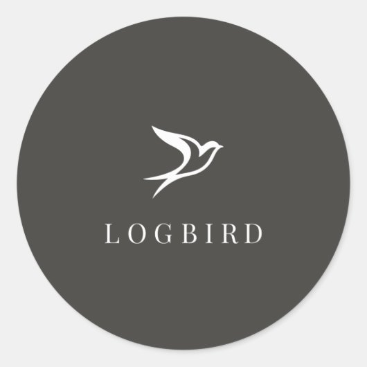 LOGBIRD — Sticker (Voorkant)