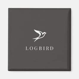 LOGBIRD — Vierkante magneet