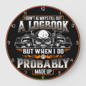 Logboek: De humoristische bekentenis van Trucker Grote Klok (Voorkant)