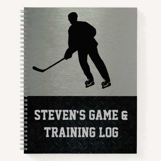 Logboek Hockey Training Notitieboek (Voorkant)