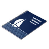 Logboek kapitein (jouw naam) notitieboek (Linkerzijde)