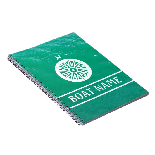 Logboek kapitein — kompas notitieboek (Rechterzijde)