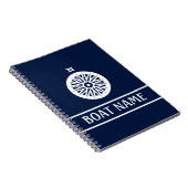 Logboek kapitein — kompas notitieboek (Rechterzijde)