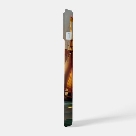 Logboek van de kapitein iPhone 15 case (Linkerkant)