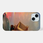 Logboek van de kapitein iPhone 15 case (Achterkant horizontaal)