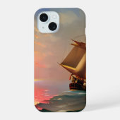 Logboek van de kapitein iPhone 15 case (Achterkant)