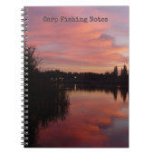 Logboek van vangst en voorwaarden van karper Vist Notitieboek (Voorkant)