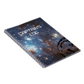 Logboek voor ruimtereizen van de kapitein notitieboek (Rechterzijde)