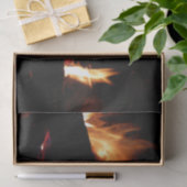 Logboeken in de vuurfoto van de Fireplace Tissuepapier (Geschenk)