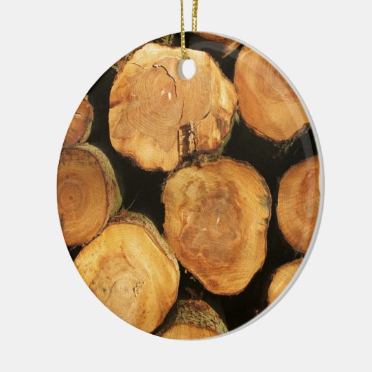 Logboeken Keramisch Ornament (Links)