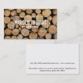 Logboeken Visitekaartje (Voorkant / Achterkant)