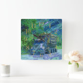 Logboekgoederensluis voor vrachtwagens vierkante klok (Huis)