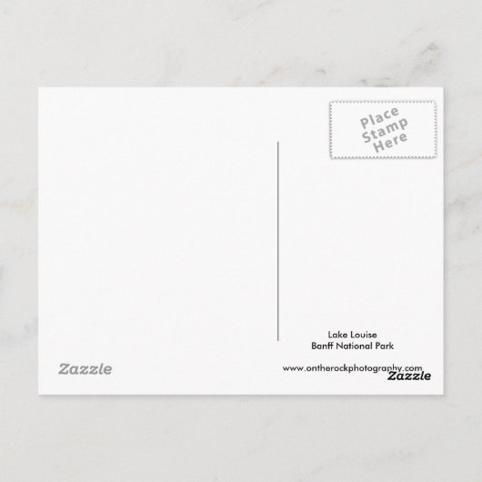 Logboekregistratie Briefkaart (Achterkant)