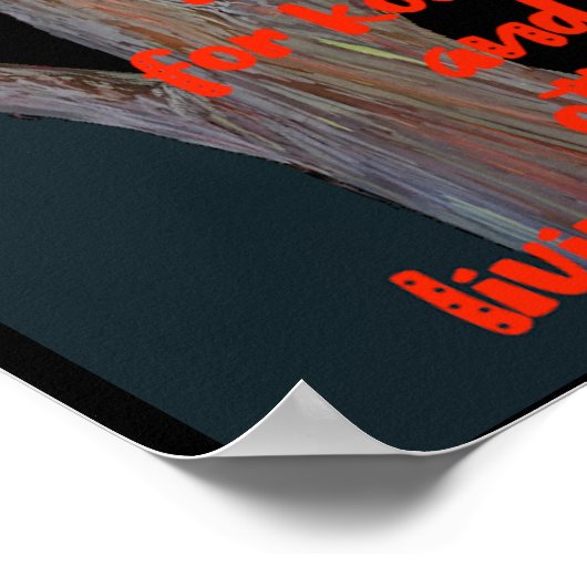 Logboekregistratie is niet gezond poster (Hoek)