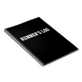 Logboekregistratie van de gebruiker - Zwarte Spira Notitieboek (Rechterzijde)