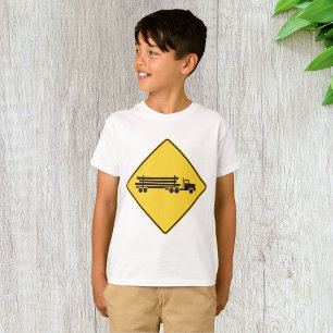 Logboekregistratie van vrachtwagens t-shirt