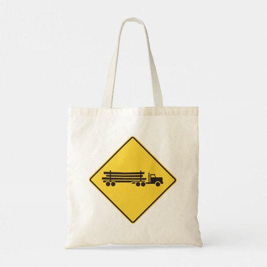 Logboekregistratie van vrachtwagens tote bag (Achterkant)